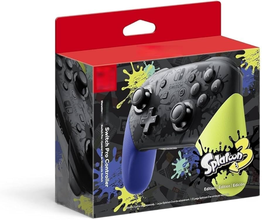 Nintendo Switch Pro Controller Splatoon 3 Edition