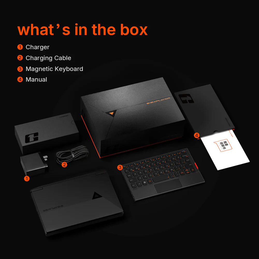 ONEXPLAYER G1 AMD Ryzen AI Gaming Handheld Laptop (AMD AI 370- 32GB+2TB)