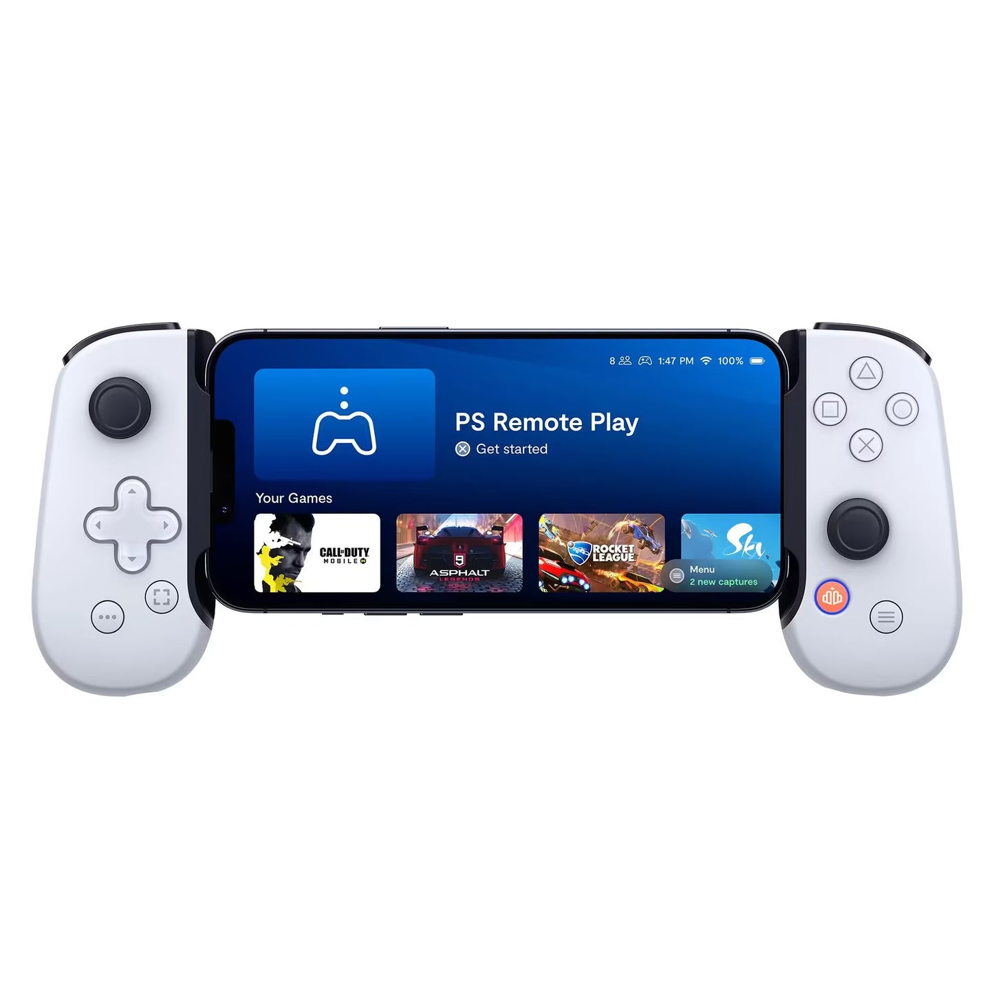 Backbone One For iPhone PlayStation Edition White (Lightning Port)