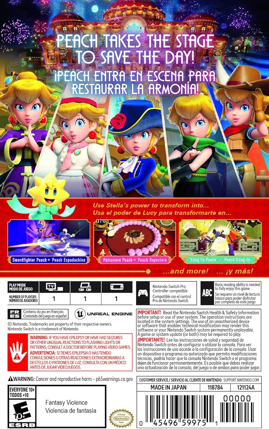 Princess Peach Showtime! Nintendo Switch