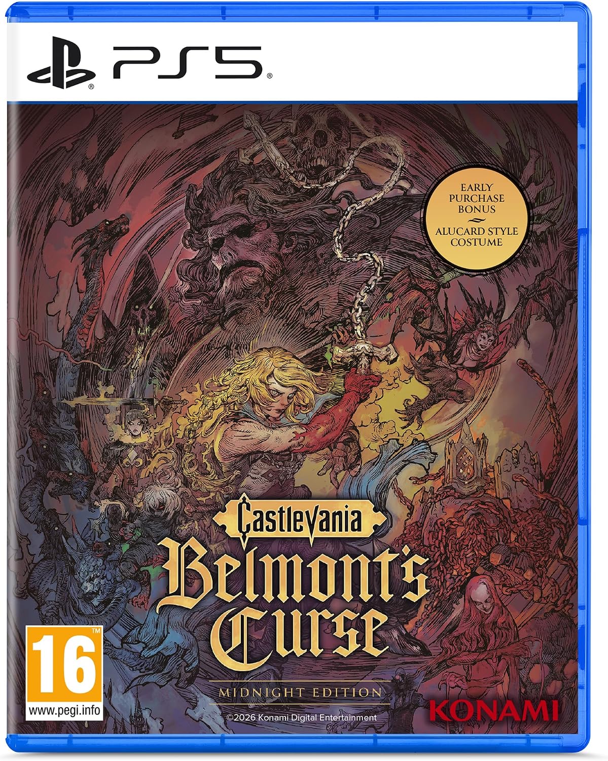 Castlevania Belmonts Curse Midnight Edition Ps5
