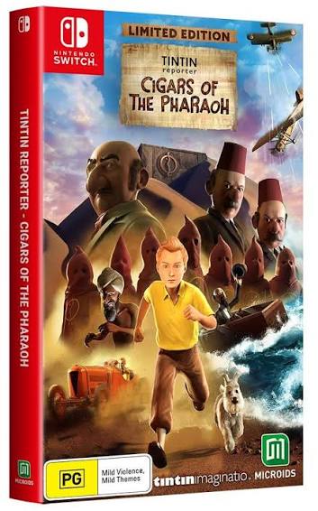 Tintin Reporter Cigars Of The Pharaoh Nintendo Switch
