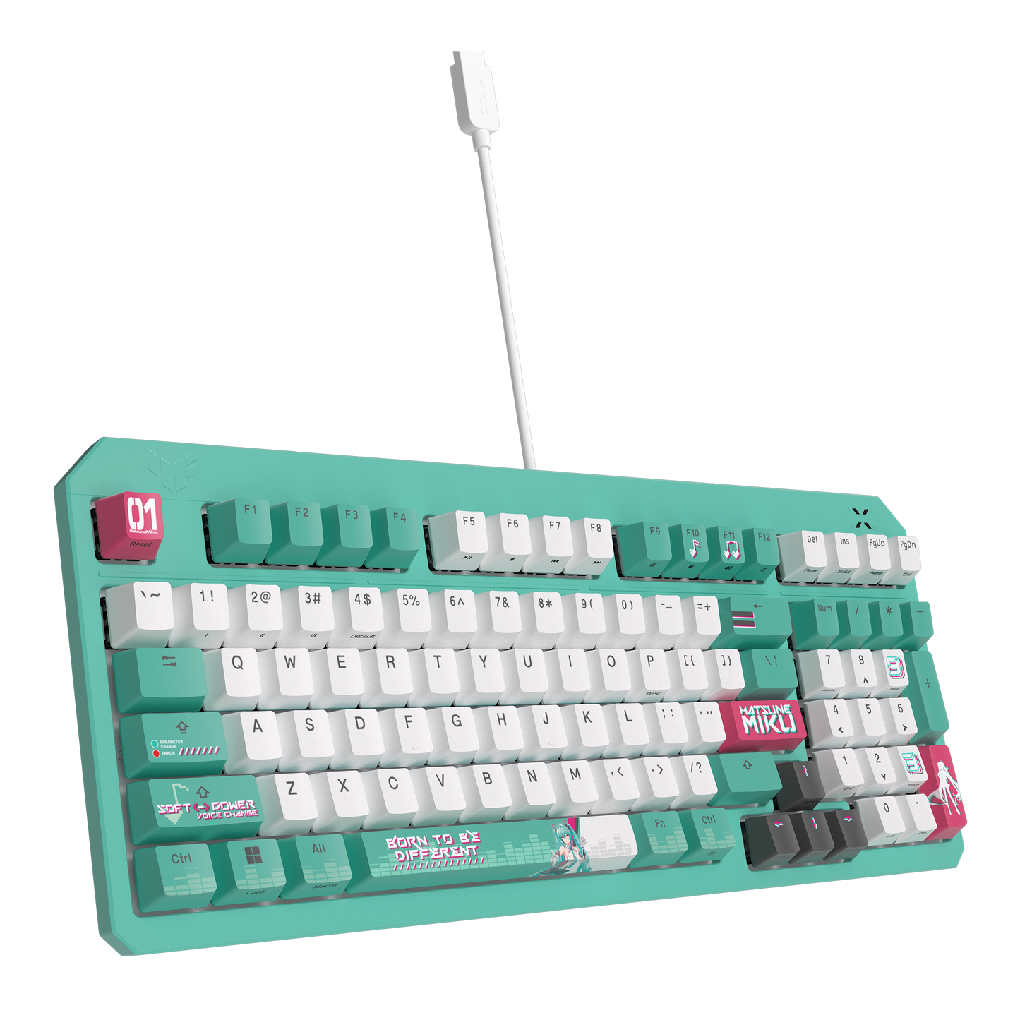 ASUS TUF Gaming K3 Gen II Hatsune Miku Edition