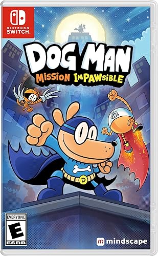 DOG MAN Mission Impawsible Nintendo Switch