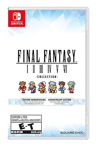 FINAL FANTASY I VI Collection Anniversary Edition 2024 Nintendo Switch