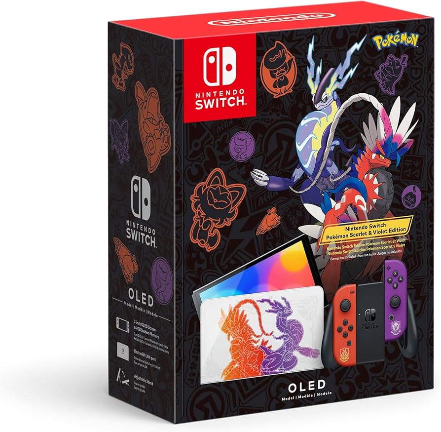 Nintendo Switch OLED Model Pokemon Scarlet & Violet Edition