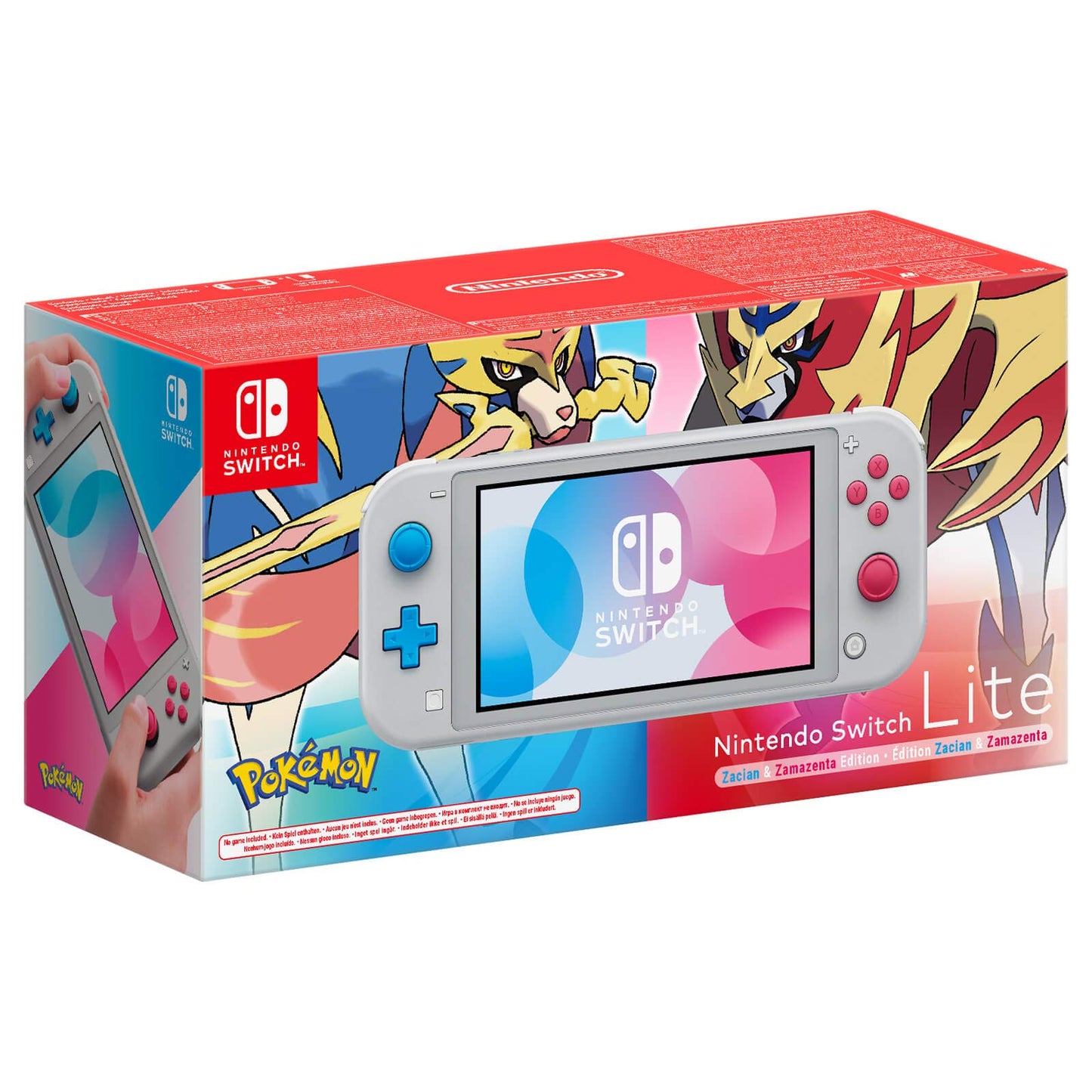 Nintendo Switch Lite Zacian & Zamazenta Edition