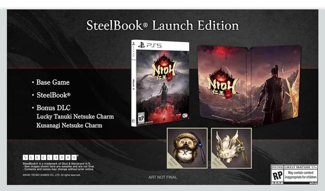 Nioh 3 Steelbook Launch Edition PS5