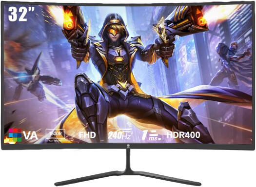 GXM EW32RFA Curved 32 Gaming Monitor