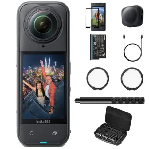 Insta360 X5 360 Action Camera Essentials Bundle