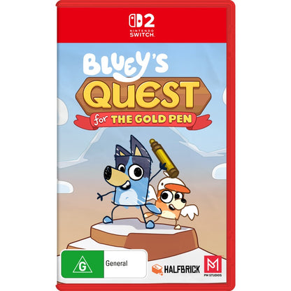 Bluey's Quest for The Gold Pen - Nintendo Switch 2