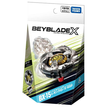 TAKARA TOMY Beyblade X Starter Leon Claw 5-60P BX-15