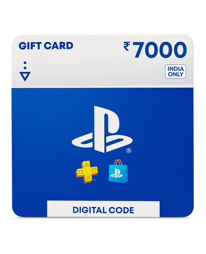 Rs.7000 PlayStation Store (Gift Card / Wallet Top-up)