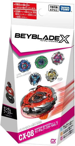 TAKARA TOMY Beyblade X Random Booster Vol. 7 CX-08 (1pcs)