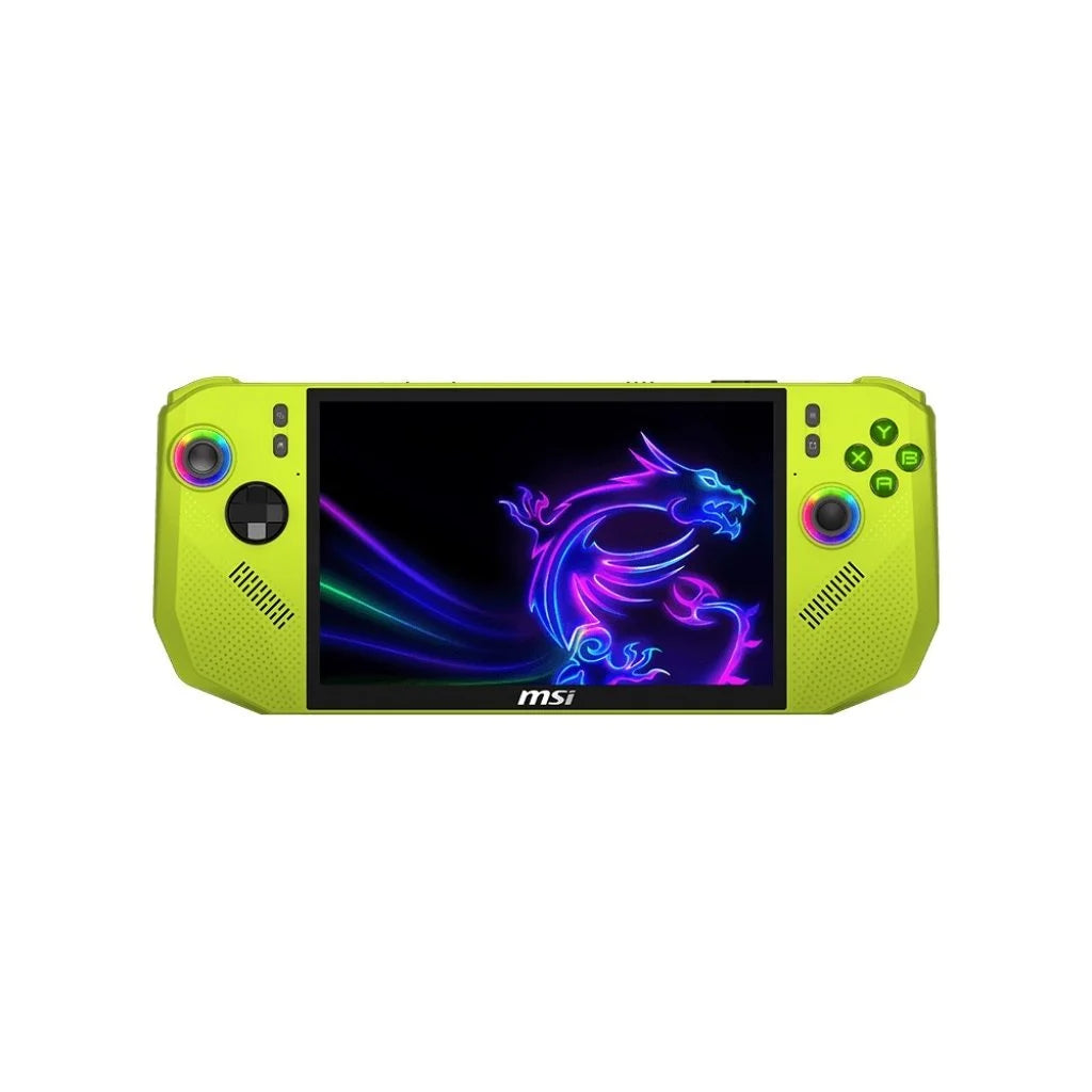 MSI Claw A8 BZ2EM AMD Ryzen Z2 Extreme Neon Green Handheld  Console