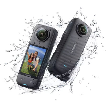 Insta360 X4 Extended Stick Bundle (Action Camera + 3 Meter Selfie Stick Bundle)