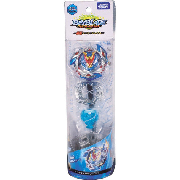 TAKARA TOMY Winning Valkyrie 12 Volcanic / Wonder Valtryek V4 Burst Beyblade Starter w/ Launcher B-104