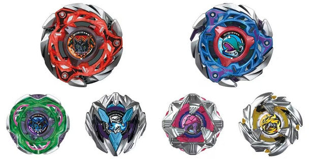 TAKARA TOMY Beyblade X Random Booster Vol. 7 CX-08 FULL SET (6pcs)