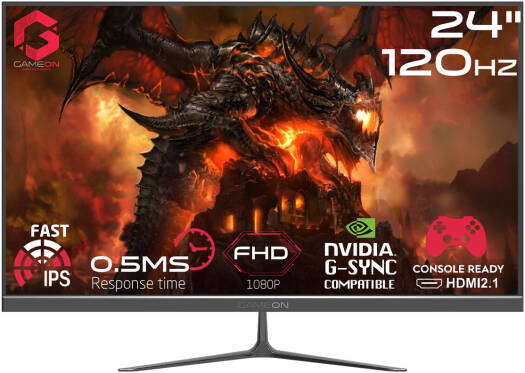 GAMEON GOES24FHD120IPS Essential Series 24inch Gaming Monitor