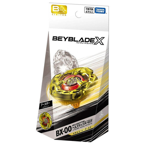 TAKARA TOMY Beyblade X GOLD Hells Scythe 4-60T BX-00