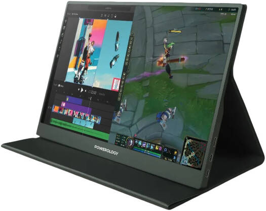 Powerology PSM004 Ultra-Slim 15.6 Portable Monitor