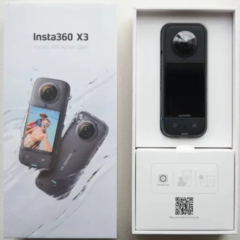 Insta360 X3 – Dual-Mode 360, 5.7K Dual-Lens 360 Auto-Stitched Camera