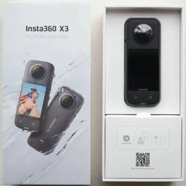 Insta360 X3 – Dual-Mode 360, 5.7K Dual-Lens 360 Auto-Stitched Camera