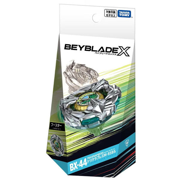 TAKARA TOMY Beyblade X Booster Ridge Triceratops / Tricera Press M-85BS BX-44