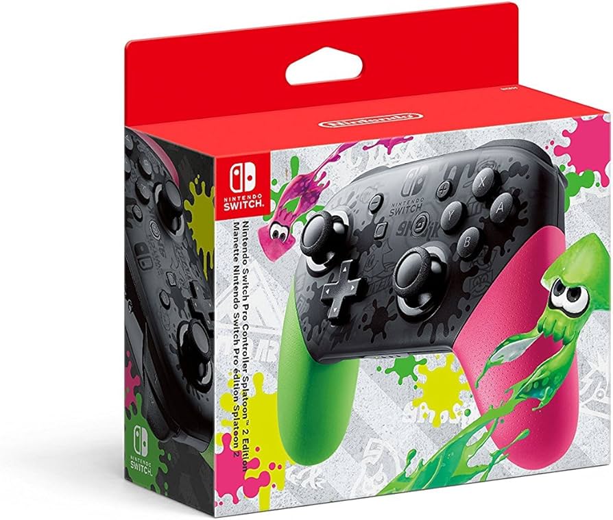 Nintendo Switch Pro Controller Splatoon 2 Edition