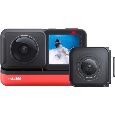 Insta360 ONE R Twin Edition (360 & 4k), 5.7K Panoramic, 4K 60fps Wide Angle