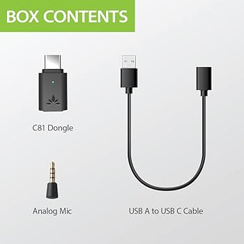 Avantree C81 USB-C Bluetooth Audio Adapter for PS5