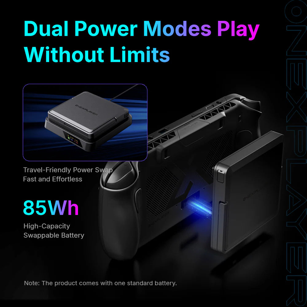ONEXPLAYER APEX : World's Most Powerful 8" Gaming Handheld Apex Liquid Cooling Black (Ryzen AI Max+ 388 48G+1TB)