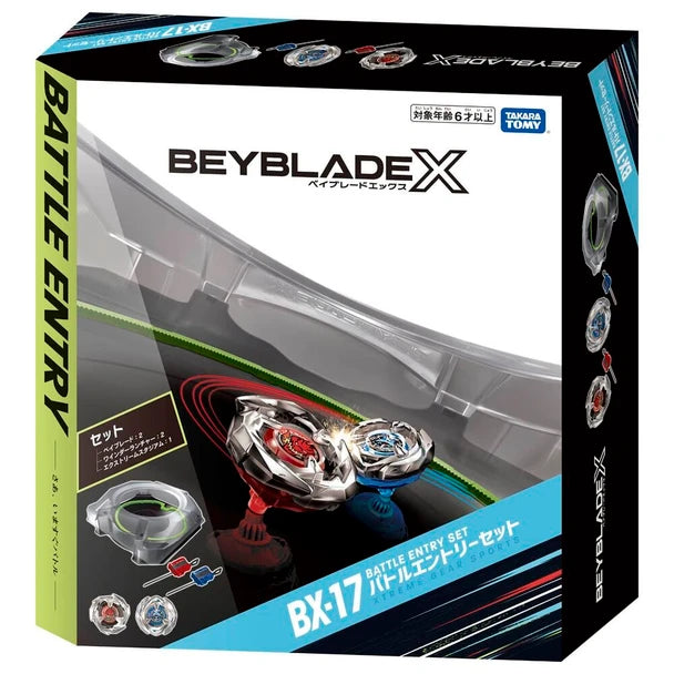 TAKARA TOMY Beyblade X 'Battle Entry Set' w/ Stadium BX-17