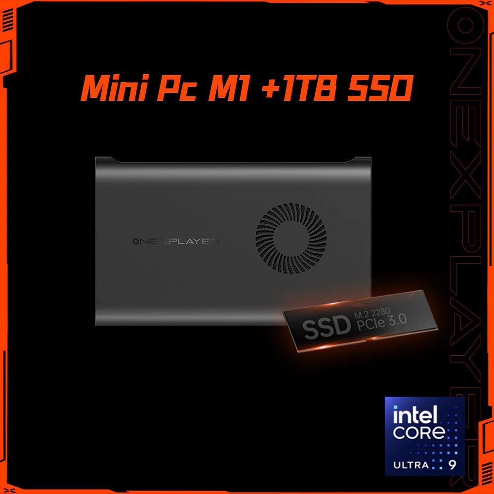 OneXPlayer M1 Mini PC with intel Core Ultra 9 185H Processor (Intel 185H - 32G+1TB)