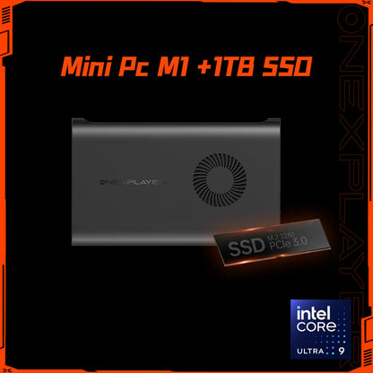 OneXPlayer M1 Mini PC with intel Core Ultra 9 185H Processor (Intel 185H - 32G+1TB)