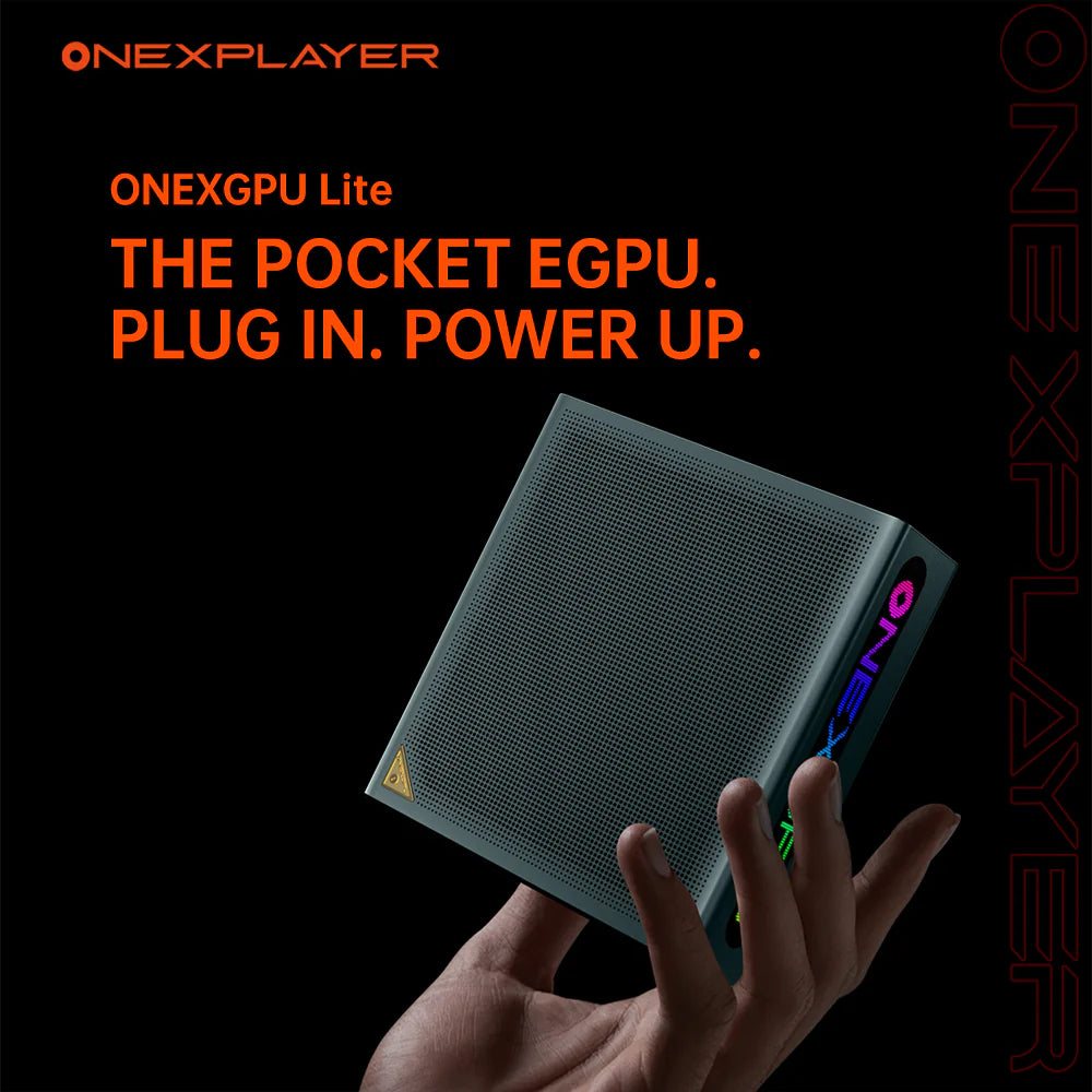 ONEXGPU Lite – Pocket-Sized External Graphics Solution (AMD Radeon RX 7600M XT-8GB)