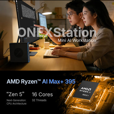 ONEXStation Mini AI Workstation (Ryzen AI Max+ 395 128GB+1TB)
