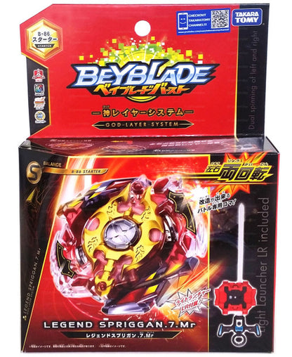 TAKARA TOMY Legend Spriggan .7.MR Beyblade Burst Starter w/ Launcher B-86