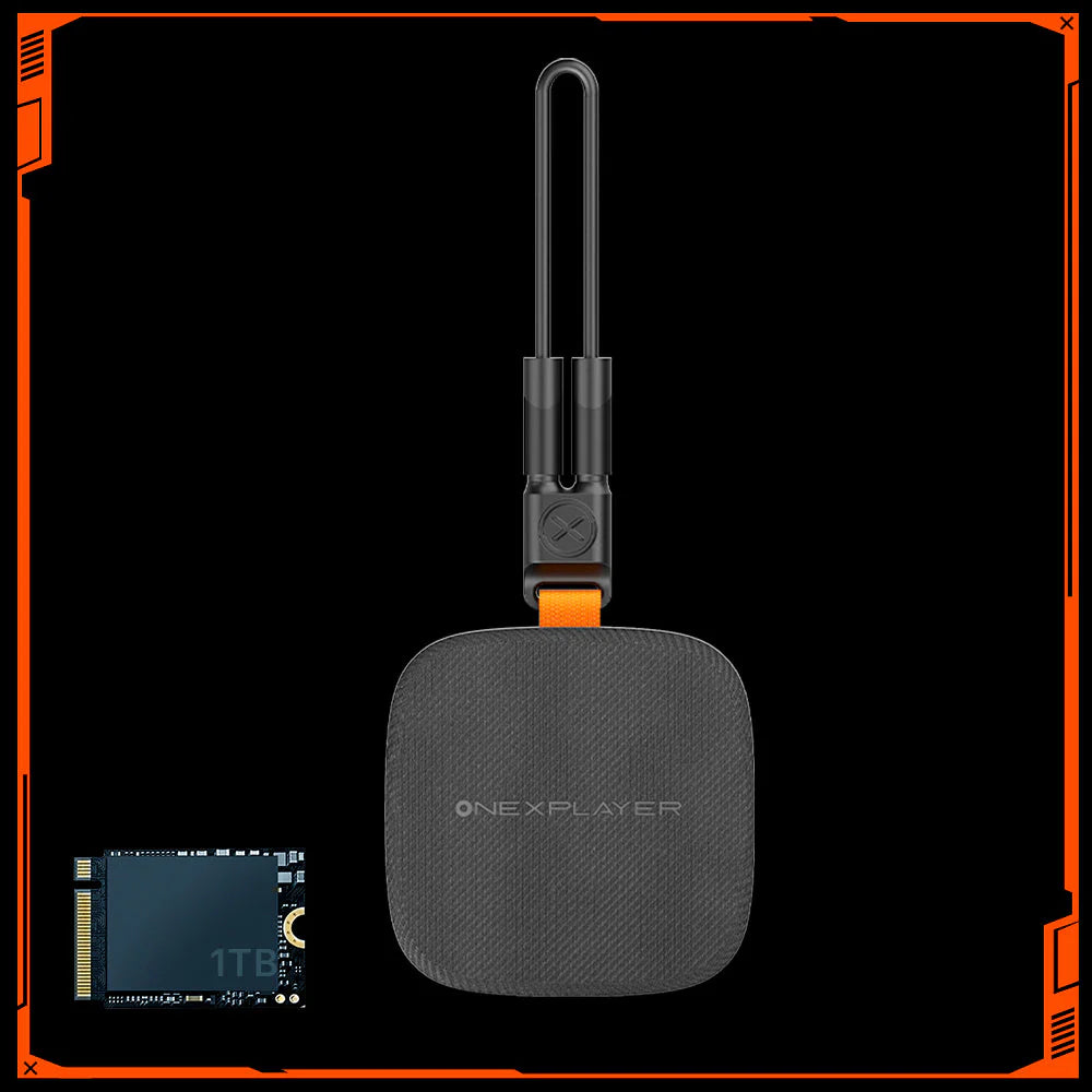 OneXPlayer Magnetic Portable SSD Enclosure (P2- magnetic function+1TB SSD)