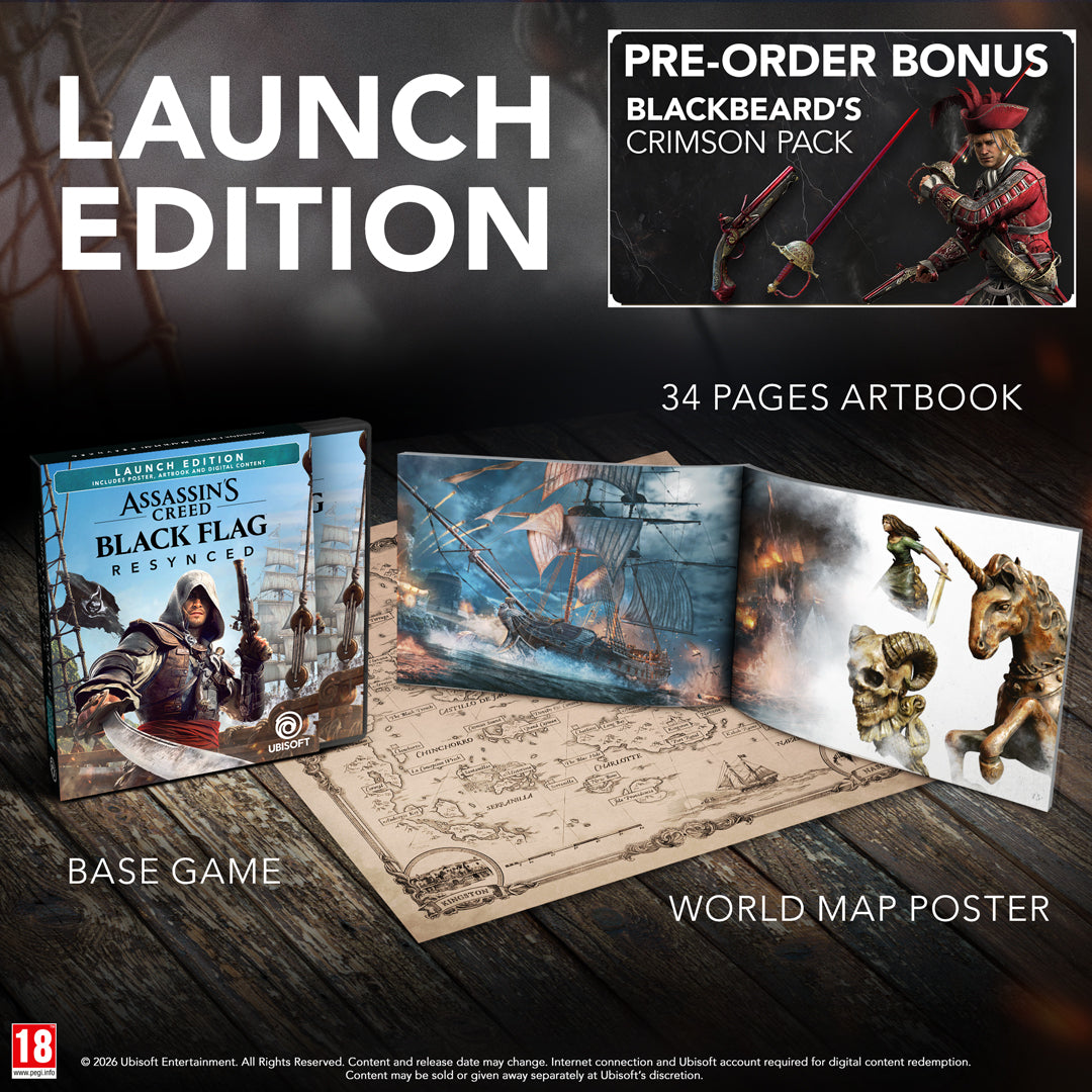 Assassins Creed Black Flag Resynced PS5 Launch Edition