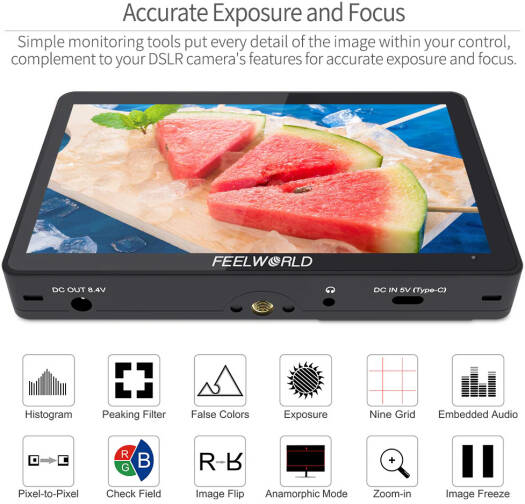 FeelWorld F5 Pro V4 Camera Field Monitor