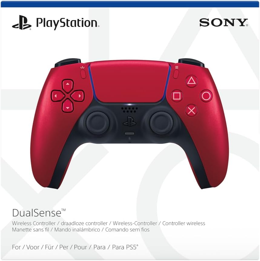 Sony Playstation 5 PS5 Dualsense Wireless Controller Volcanic Red