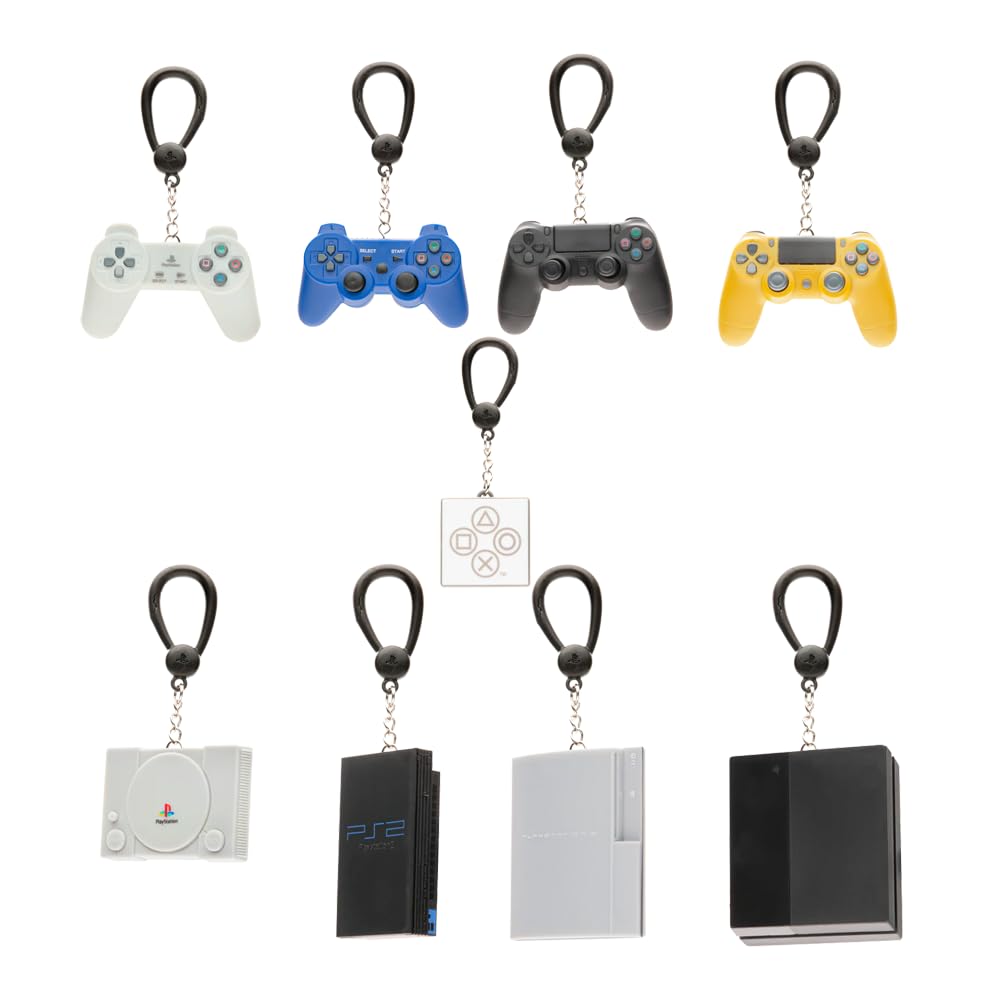 Paladone Playstation Backpack Buddies Keychain