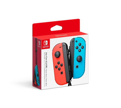 Nintendo Switch Joy Con Neon Red Neon Blue