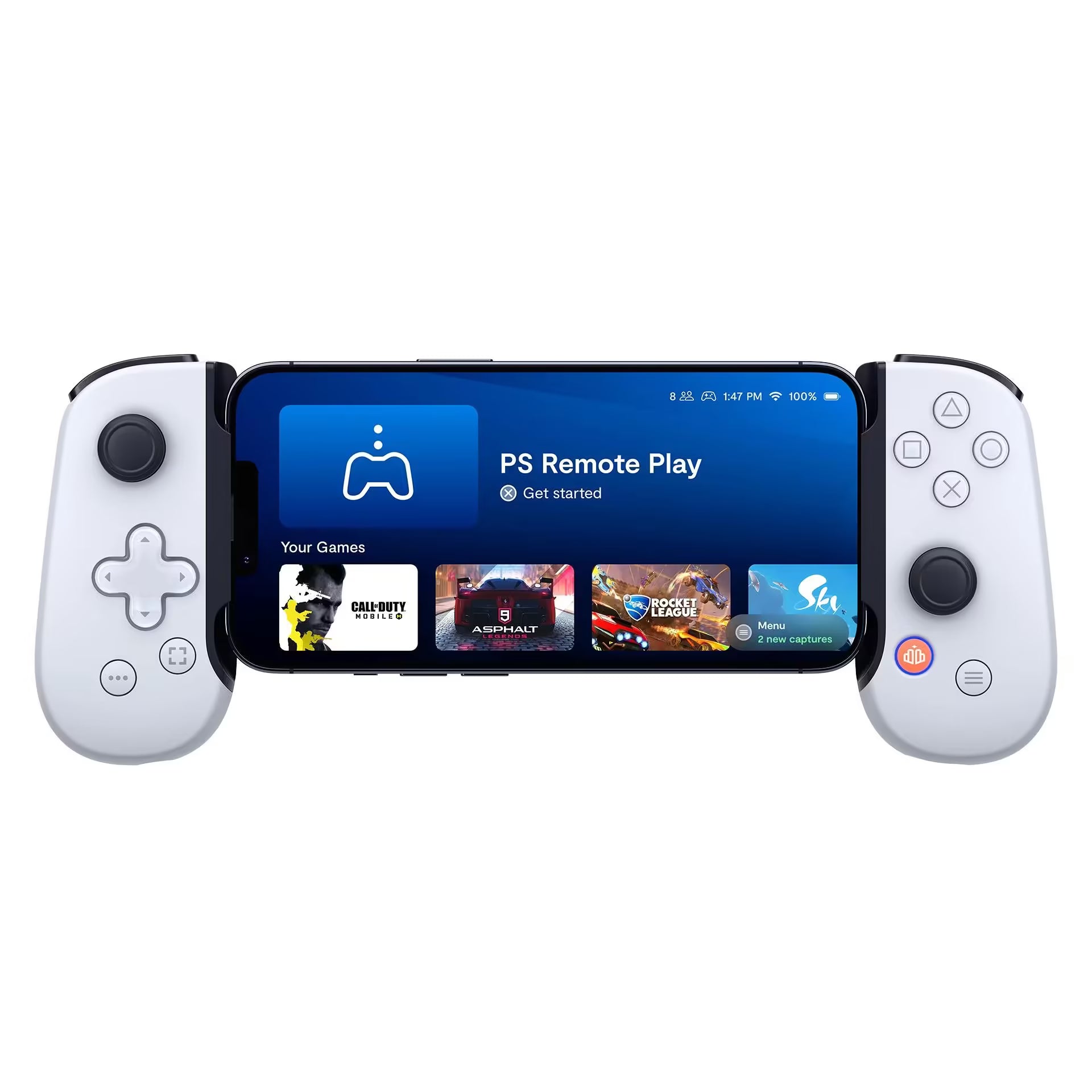 Backbone One For iPhone PlayStation Edition White (Lightning Port)