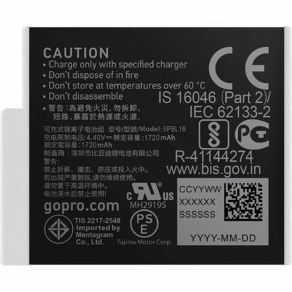GoPro Rechargeable Battery Enduro for Hero 12 11 Hero 10 & Hero 9
