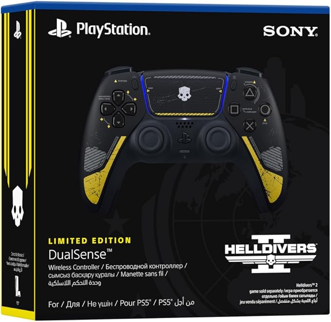 Sony PlayStation 5 PS5 DualSense Wireless Controller Helldivers 2 Limited Edition