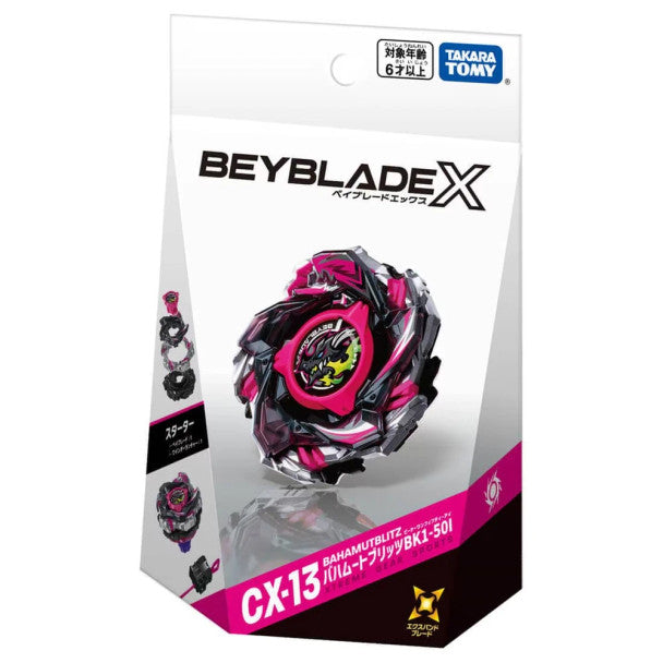 TAKARA TOMY Beyblade X Starter Bahamut Blitz BK1-50I CX-13
