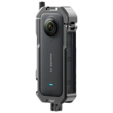 Insta360 X3 Cage with Frame, Vlogging Accessory, Lightweight Metal Expansion Camera Rig, C-X3
