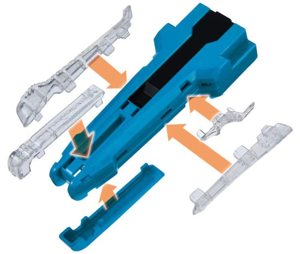 TAKARA TOMY Beyblade X Rubber Custom Grip (Blue Ver.) BX-42